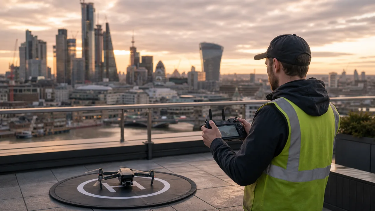 Aerial Videography in London: When Drone Footage Is Worth It
