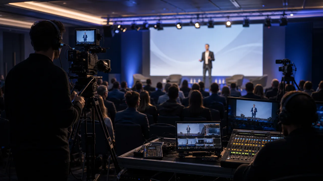Conference Video Production: Speaker Recordings, Highlights and Reels