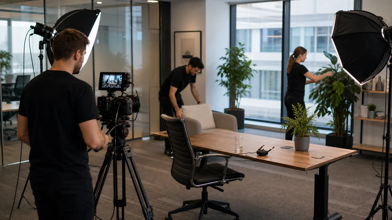 How to Prepare Your Office for Filming
